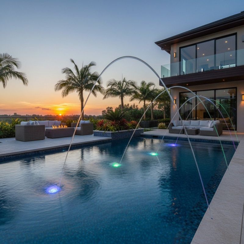 Pool Lighting detail