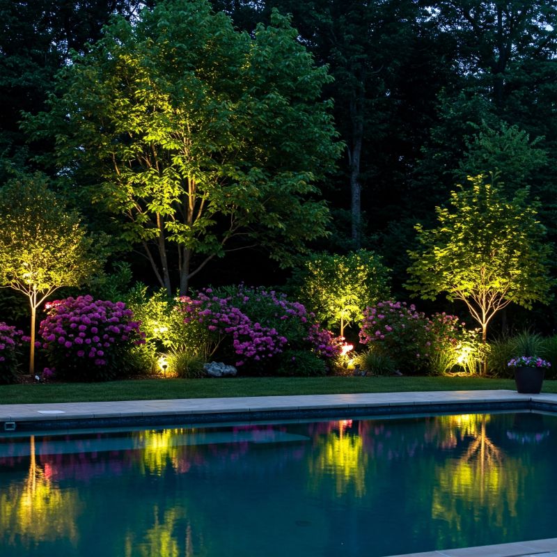 Pool Lighting detail