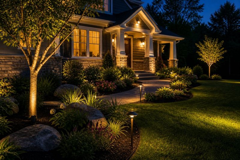 Terrace Lighting Installation in Olathe, KS